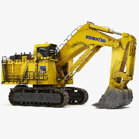 Mining Excavator Komatsu PC8000-6 Backhoe model